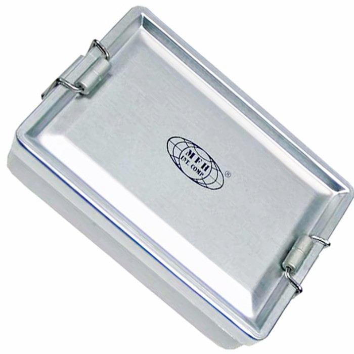 MFH Aluminiumbox, Aufbewahrungsbox, silberfarben